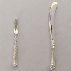 Pistol Grip Knife & Fork